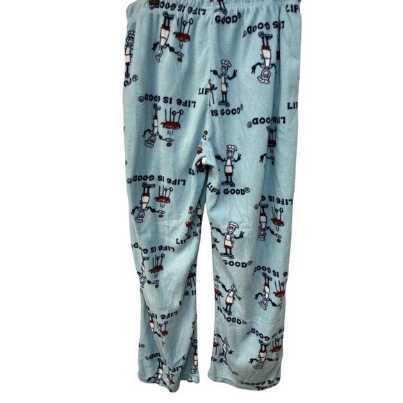Life is Good Fleece Pajama Pants Grilling Men’s Large - Picture 5 of 7